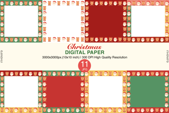 Download Christmas Digital Paper Memo Pad - Premium Resources