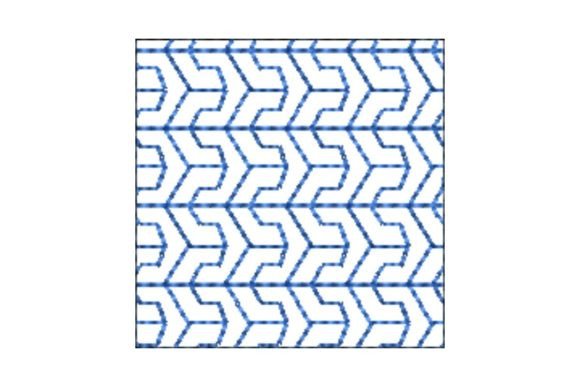 Download Japanese Sashiko Shape Square - Square Collection