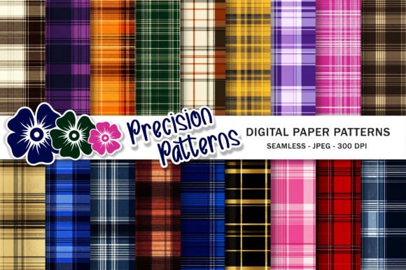 Download Seamless Tartan Patterns Bundle - Patterns Collection